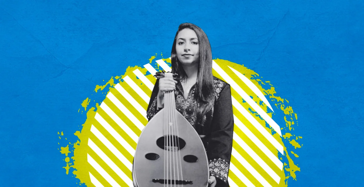 من غزة إلى بريطانيا: طريق رفيقة اللحن طويل  