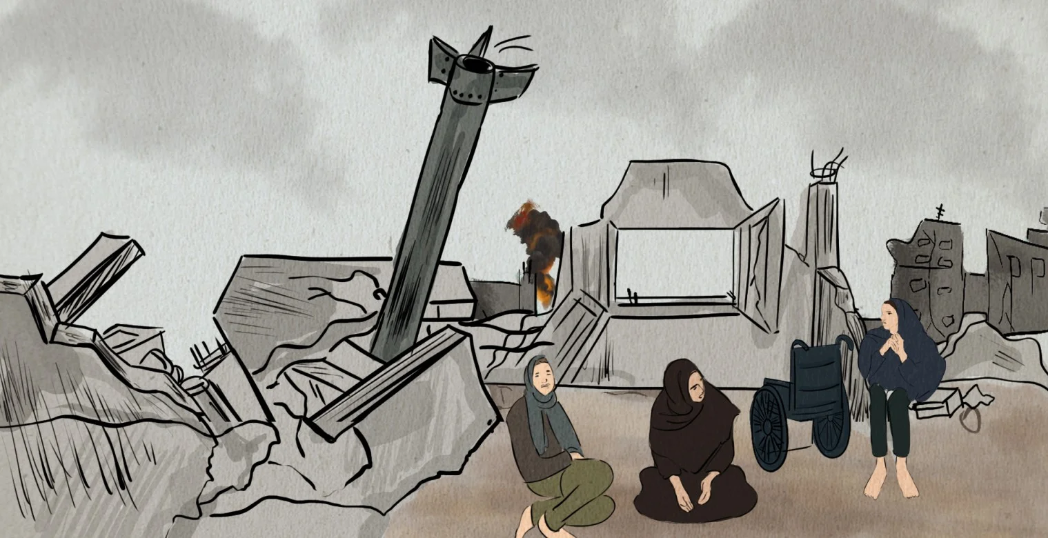 حين يجتمع الدمار والفقر والإعاقة على عائلة "نبهان"