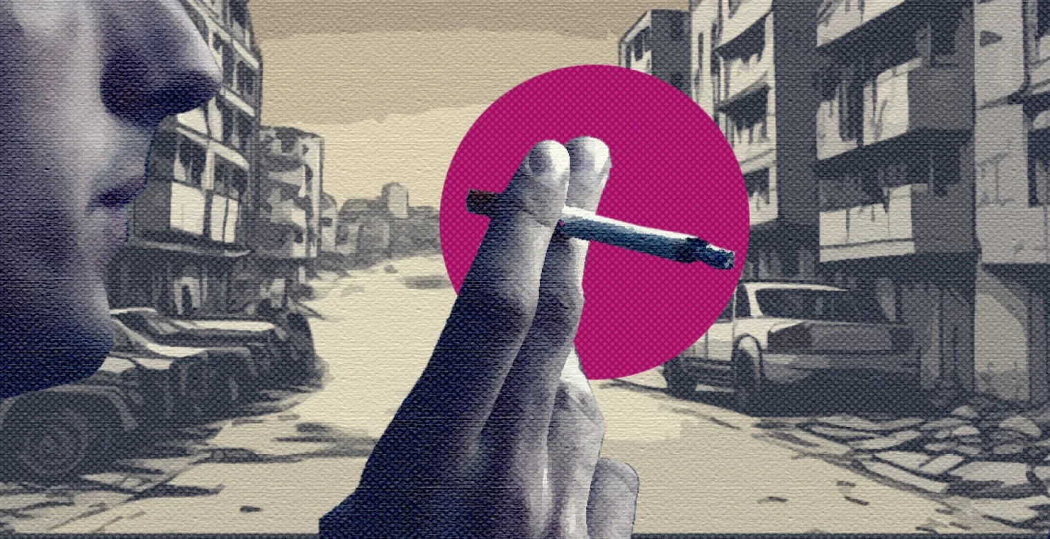 بين ألسنة الحرب: السجائر اليدوية تنقذ المدخنين