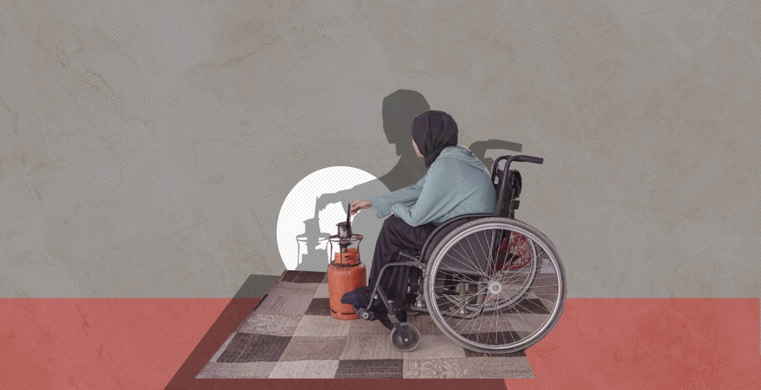 الحرب حكمت على "نور" بالإعاقة إلى الأبد