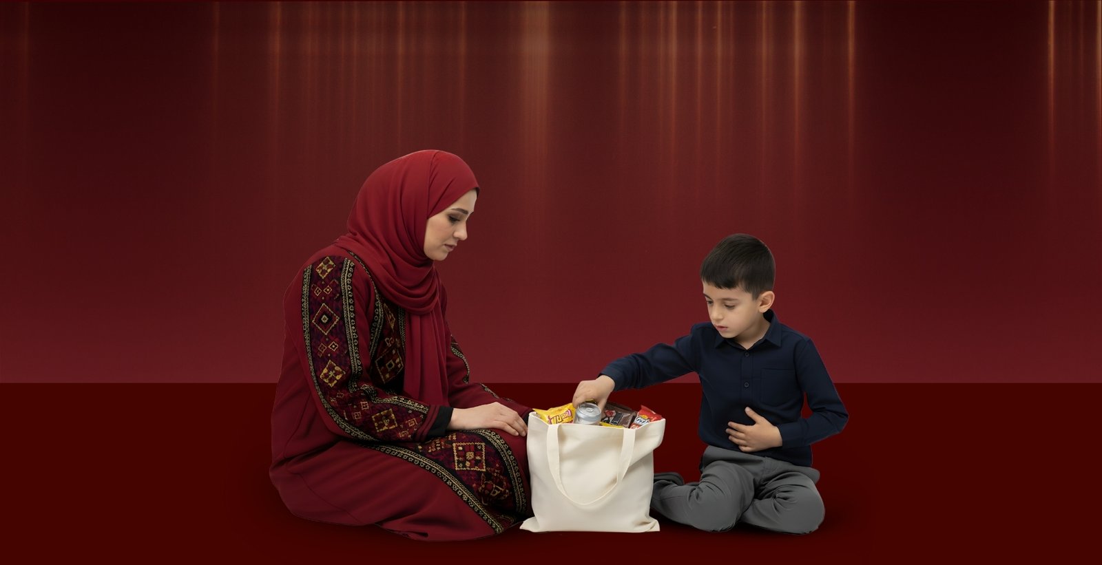 الجوع المغلف بالشوكولاتة: وفرة تُخفي مجاعة غزة