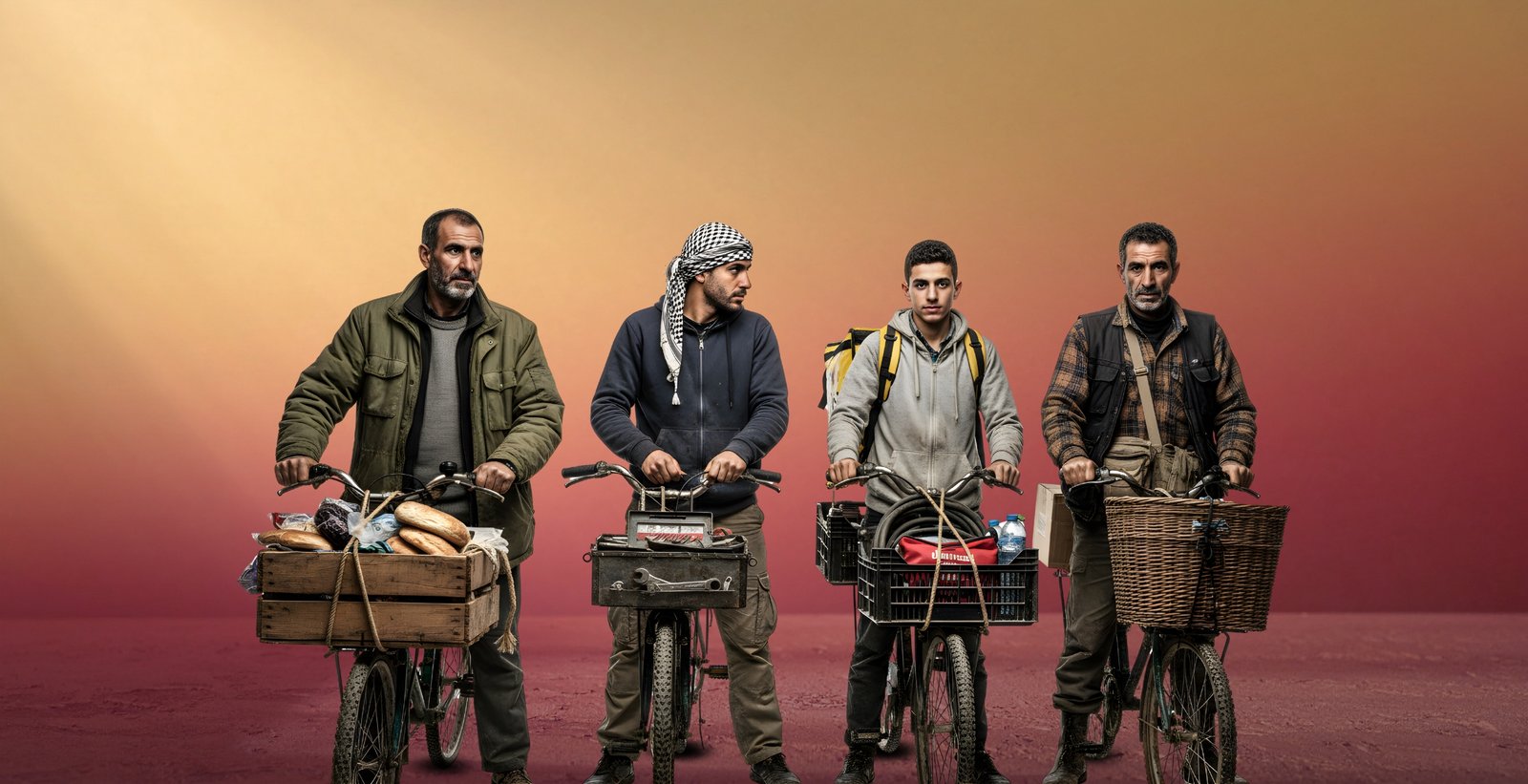 غزة: الدراجة الهوائية في مواجهة انهيار فرص العمل