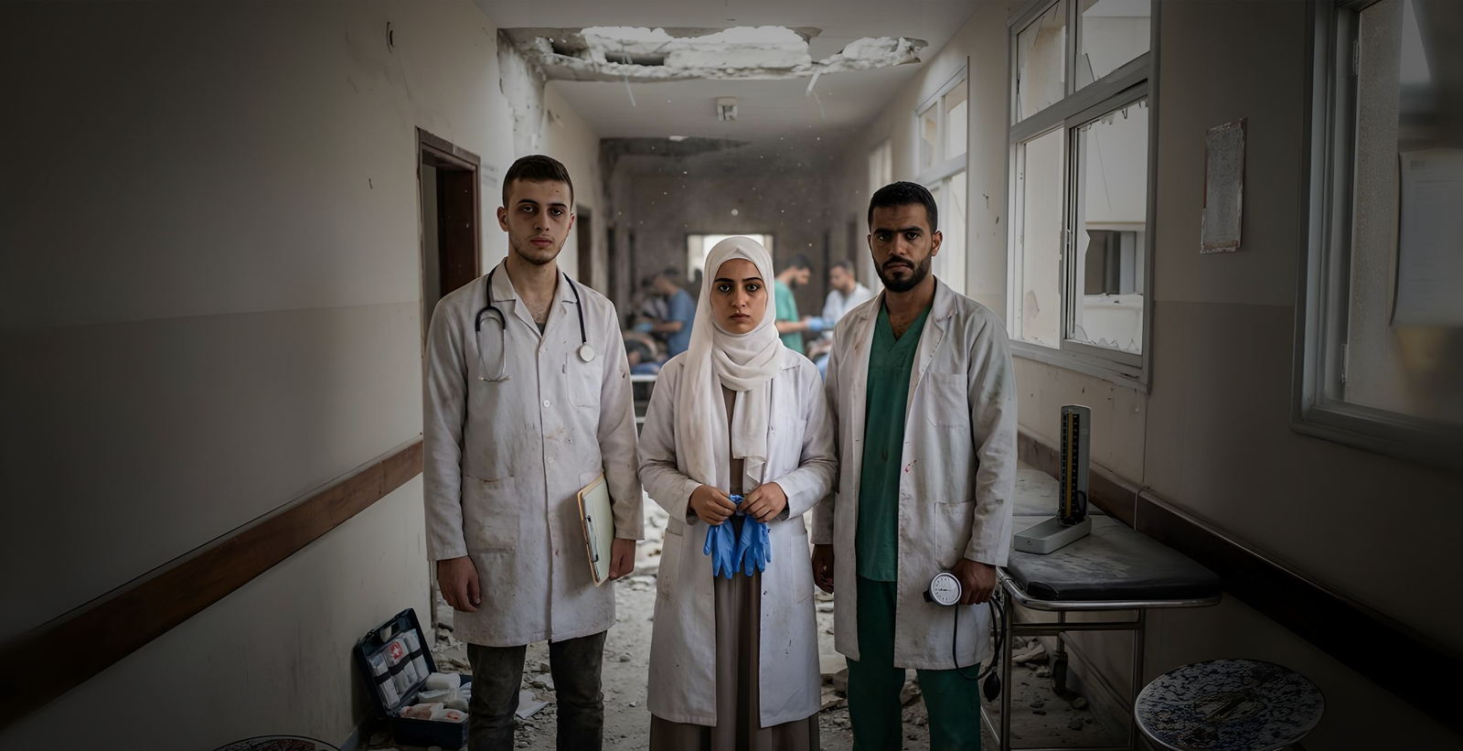 إليكم تجارب طلبة الطب داخل مشافي غزة 