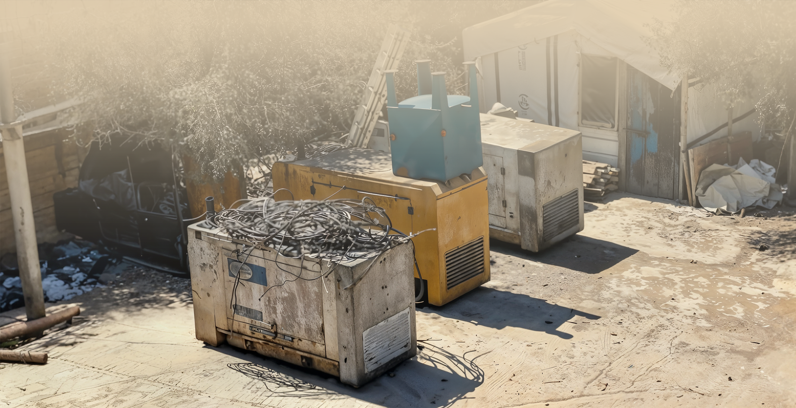 مولدات الديزل في غزة: الضرورة القاتلة