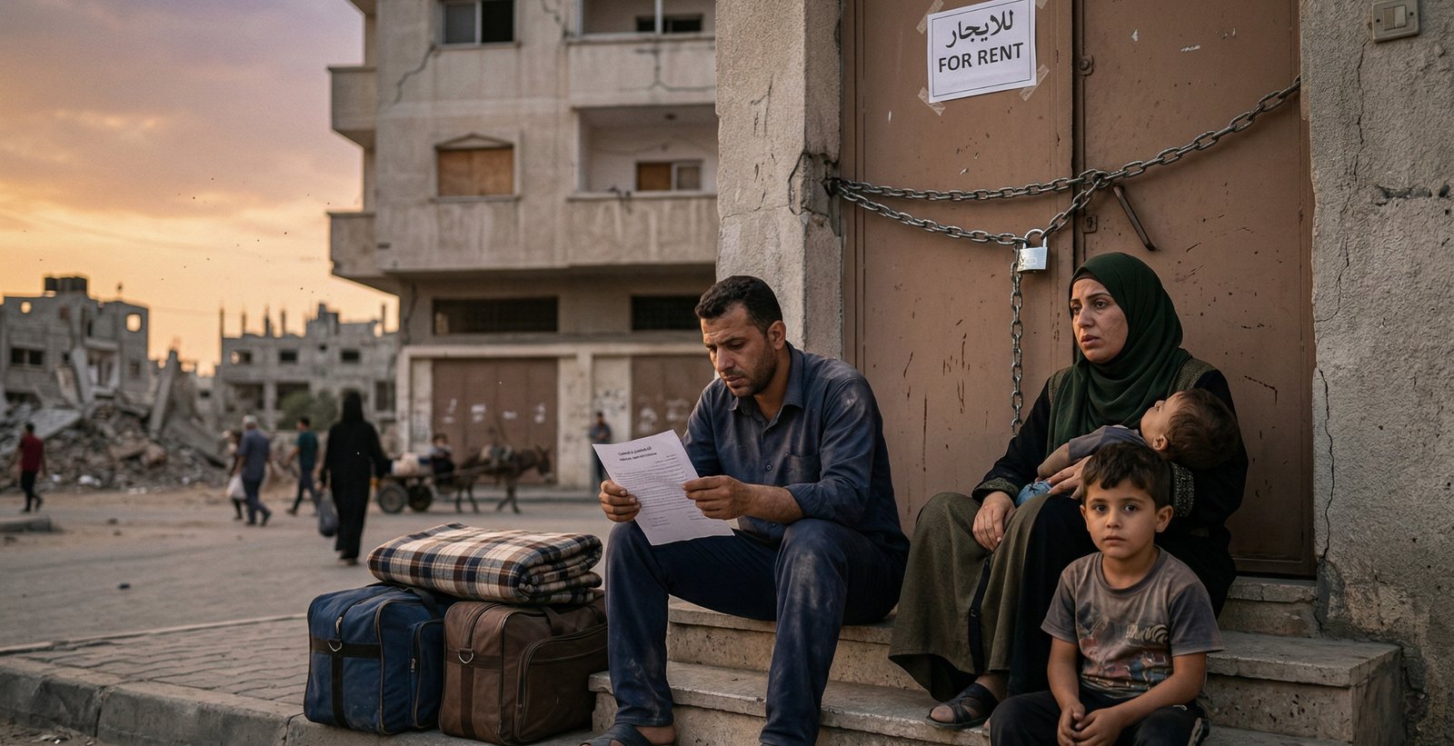 من يحمي المواطن الغزي من أصحاب العقارات؟