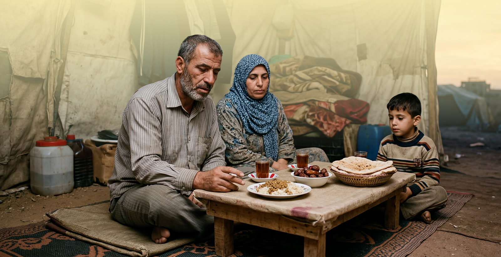 غزة:  عندما تنافس كلفة السيجارة مائدة الإفطار