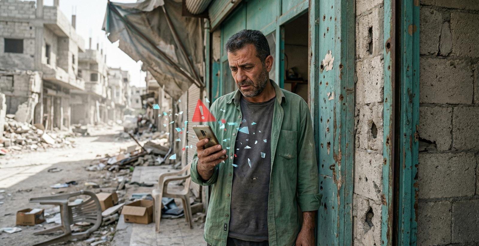 أعطال التحويلات الرقمية تضع الغزيين أمام المجهول