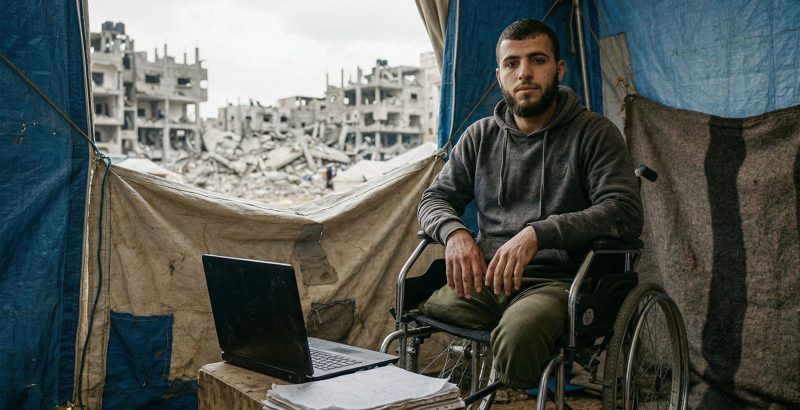 الحرب تدفع ذوي الإعاقة إلى العزلة الاقتصادية