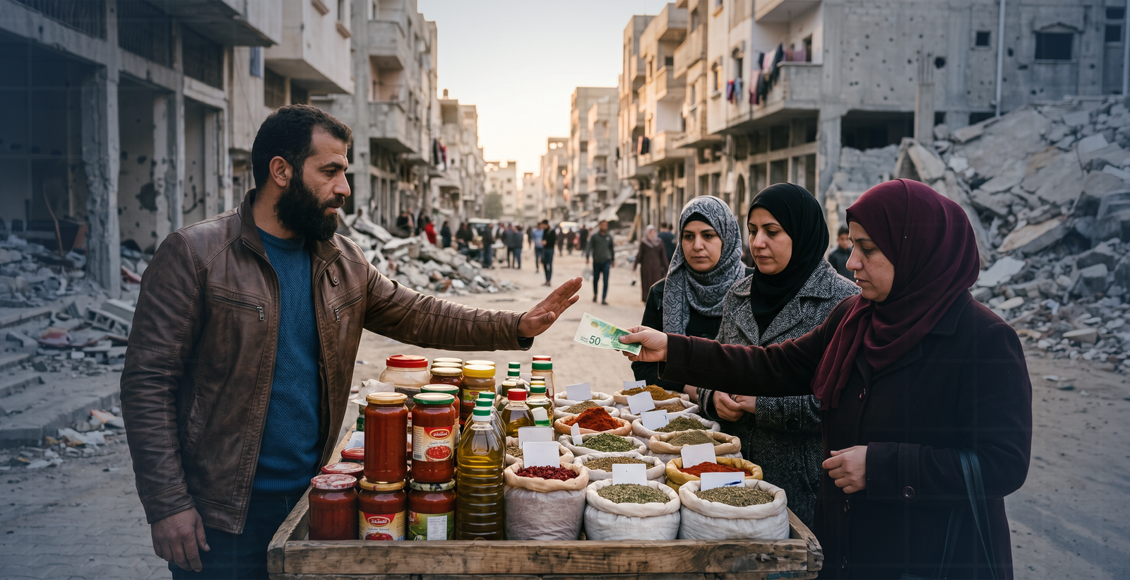 حين تكون الأجورة رأس مالك: صغار الباعة والتحدي الإلكتروني