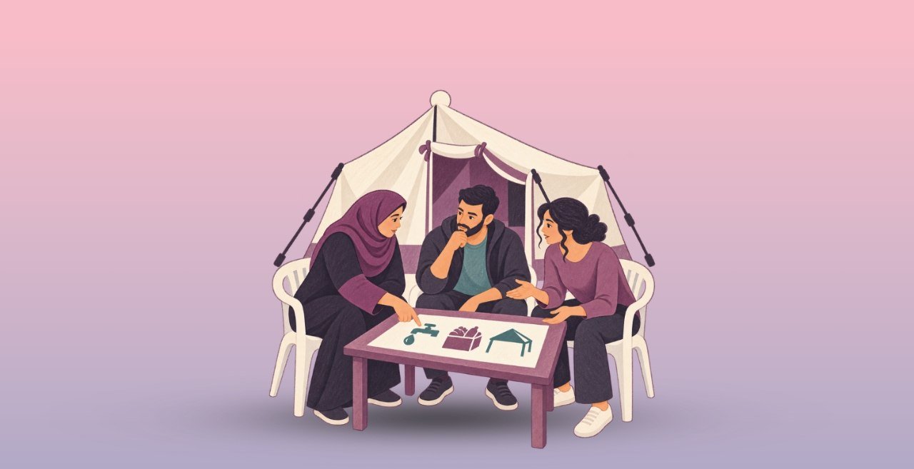 لجان مجتمعية تشارك في تحديد أولويات إغاثة النازحين